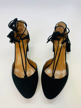Load image into Gallery viewer, Aquazzura Black Boheme Pumps Size 38