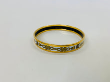Load image into Gallery viewer, Hermès Grand Apparat Enamel Bangle Size 65