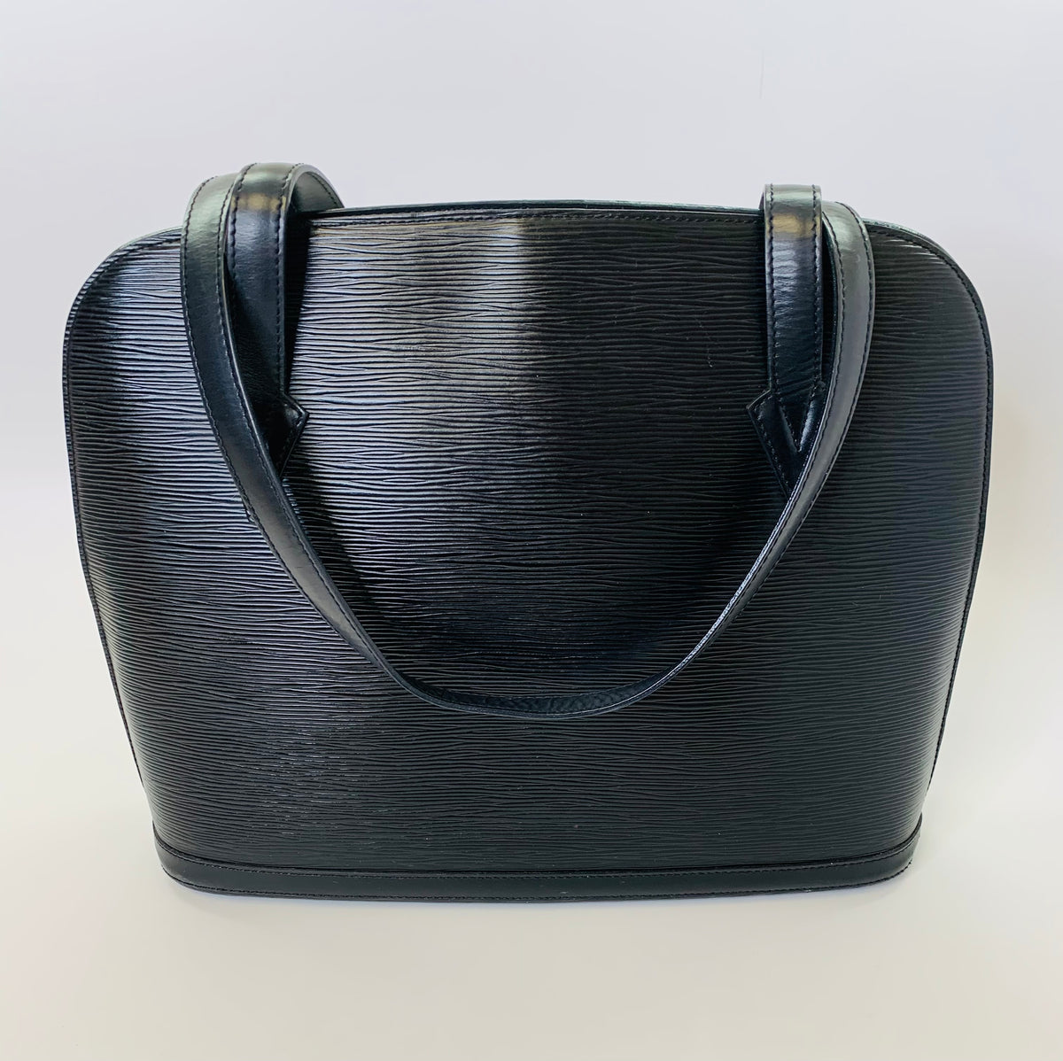 Louis Vuitton Blue EPI Lussac Tote Bag