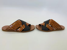 Load image into Gallery viewer, Brunello Cucinelli Precious Strap Slides Size 37
