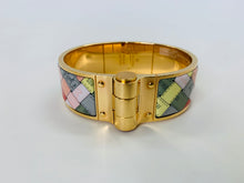 Load image into Gallery viewer, Hermès Charniere  L Bolduc Au Carr Bracelet Size M