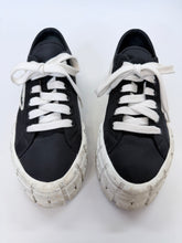 Load image into Gallery viewer, Prada Platform Double Wheel Logo Sneaker Size 38 1/2