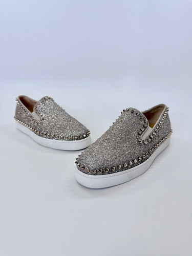Christian Louboutin Pik Boat Sneakers Size 37 1/2