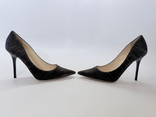 Load image into Gallery viewer, Jimmy Choo Abel Brown and Black Metallic Pump Size 37