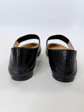 Load image into Gallery viewer, Christian Louboutin Black Leather Xibabe Disco Ball Flats Size 38 1/2