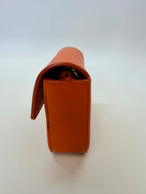 Load image into Gallery viewer, Prada Orange Saffiano Leather Pouch