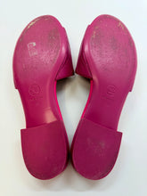 Load image into Gallery viewer, CHANEL Pink Camellia Slide Sandals Size 38