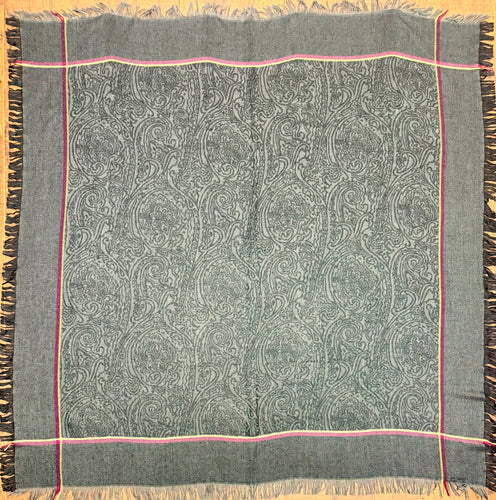 Etro Fringe Trim Shawl