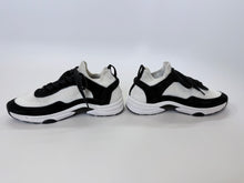 Load image into Gallery viewer, CHANEL Black and White CC Sneakers Size 37