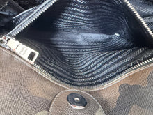 Load image into Gallery viewer, Prada Mimetico Camouflage Saffiano Soft Tote Bag With Strap