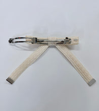 Load image into Gallery viewer, CHANEL CC Raffia Bow Barrette