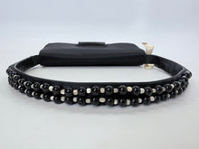 Load image into Gallery viewer, Giuseppe Zanotti Black Beaded Handbag