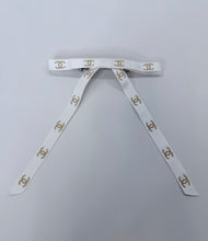 Load image into Gallery viewer, CHANEL Ivory CC Bow Barrette