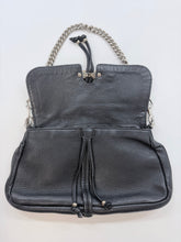 Load image into Gallery viewer, Gucci Black Croisette Bamboo Bag