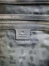 Load image into Gallery viewer, Gucci Black Guccissima Icon Bit Tote Bag