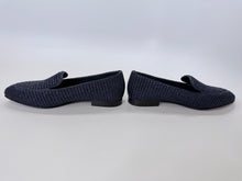 Load image into Gallery viewer, Manolo Blahnik Navy Pitakara Loafers Size 38 1/2