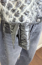 Load image into Gallery viewer, CHANEL NWT Black Stretch Leather Jacket Size 38