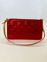 Load image into Gallery viewer, Louis Vuitton Red Monogram Vernis Lexington Pochette