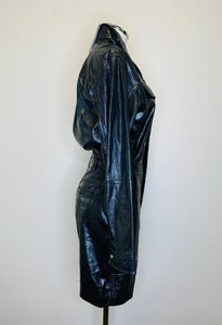 Iro Black Leather Satya Jumpsuit Sizes 36 and 40