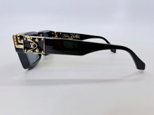 Load image into Gallery viewer, Louis Vuitton 1.1 Millionaires Black and Gold Sunglasses Z1165E