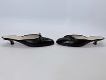 Load image into Gallery viewer, CHANEL Black Ballerina Slide Size 36 1/2