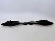Load image into Gallery viewer, Manolo Blahnik Black Maysale Mules Size 42