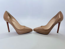 Load image into Gallery viewer, Christian Louboutin Nude Pigalle Plato 120 Platform Pump Size 39 1/2