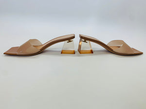 Gianvito Rossi Blush Cosmic Mules Size 37