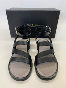 Rag & Bone Black Trinity Sandal Sizes 36, 37.5, 38, 38.5, 39.5 and 40