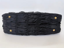 Load image into Gallery viewer, Prada Black Gaufre Tote Bag