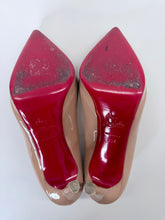Load image into Gallery viewer, Christian Louboutin Nude Pigalle Plato 120 Platform Pump Size 39 1/2