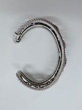 Load image into Gallery viewer, David Yurman Quatrefoil Pave Diamond Cuff
