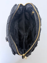 Load image into Gallery viewer, Prada Black Gaufre Tote Bag
