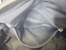 Load image into Gallery viewer, CHANEL CC Zipper Pull Black Stitched Grained Calfskin Bowling Bag