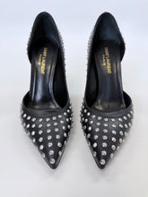 Load image into Gallery viewer, Saint Laurent Black Paris 105 Pumps Size 37