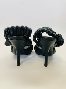 Burberry Black Strappy Sandals Size 36