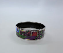 Load image into Gallery viewer, Hermès Animapolis Au Paradis Wide Bangle Bracelet Size 62
