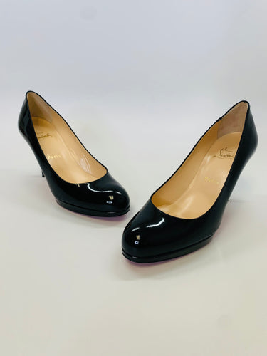 Christian Louboutin Black Prorata 90 Pump Size 39 1/2
