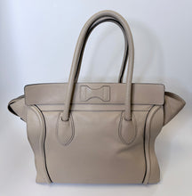 Load image into Gallery viewer, Celine Taupe Mini Luggage Bag