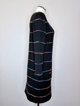 Load image into Gallery viewer, CHANEL Pre-Fall 2023 Black Multicolor Mini Dress With CC Buttons Size 38