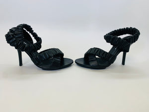 Burberry Black Strappy Sandals Size 36