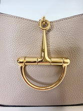 Load image into Gallery viewer, Gucci Taupe Grained Calfskin Softbit Medium Handbag