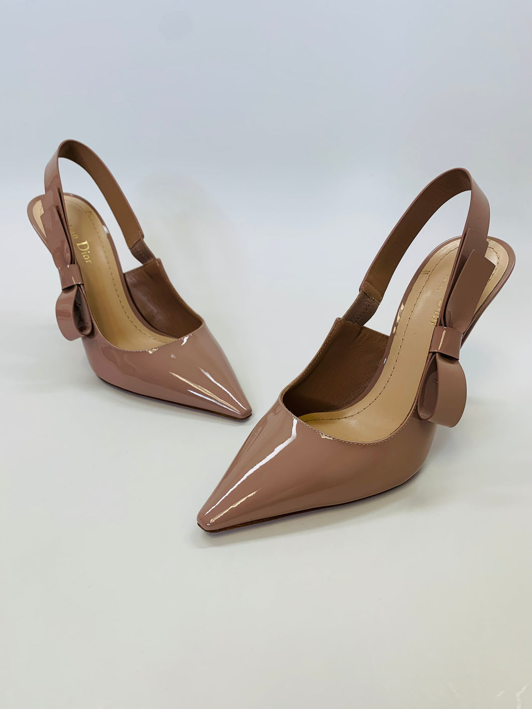 Christian Dior J’Adior Blush Slingbacks Size 40