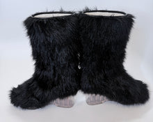 Load image into Gallery viewer, CHANEL Black Wedge Boot Size 38