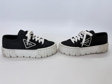 Load image into Gallery viewer, Prada Platform Double Wheel Logo Sneaker Size 38 1/2
