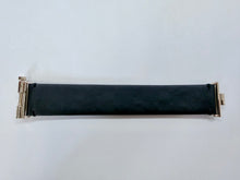 Load image into Gallery viewer, CHANEL Black Leather and CHANEL Letters Bracelet Size S