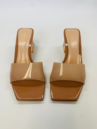 Gianvito Rossi Blush Cosmic Mules Size 37