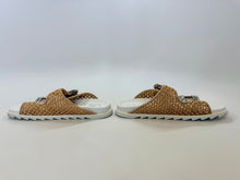 Load image into Gallery viewer, Roger Vivier Slidy Viv Raffia and Crystal Mule Size 39