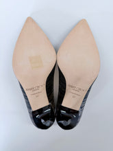 Load image into Gallery viewer, Jimmy Choo Abel Brown and Black Metallic Pump Size 37