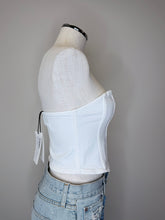 Load image into Gallery viewer, 3 x 1 Blanc Denim Corset Sizes S and M
